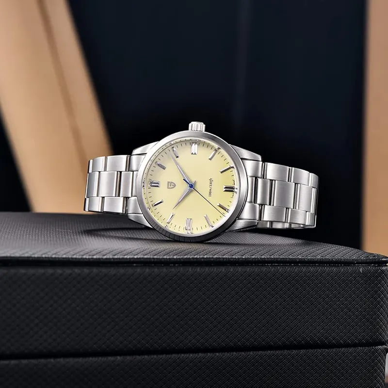 Pagani Design Beige Dial Quartz Sports Men's Watch-  PD-1731